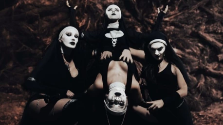 female metal band dressed as nuns Meet DOGMA: The metal nuns on a carnal mission to liberate the world