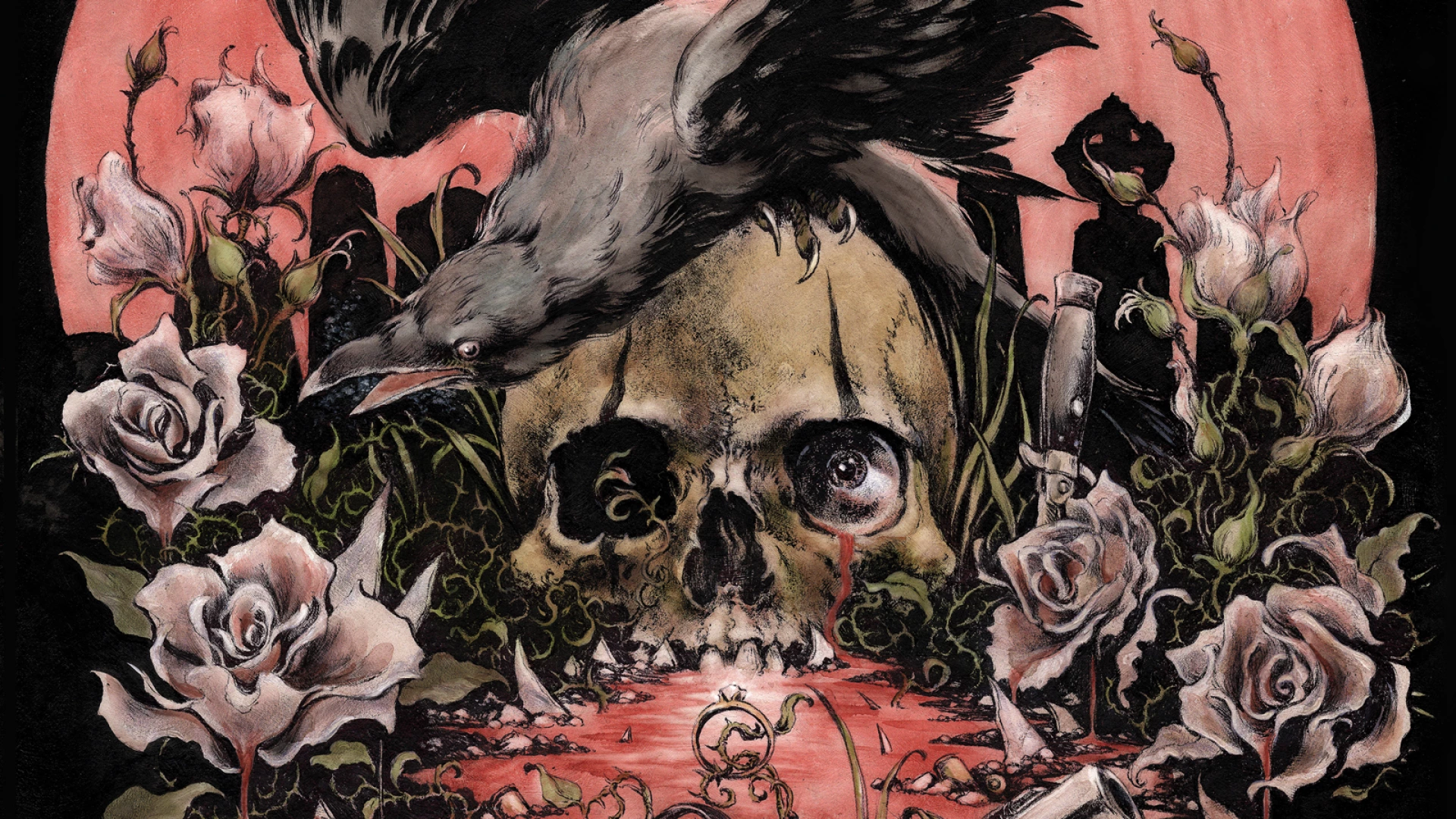 B4原画 crow The Crow': The Story Behind Revolver's Stunning New Tribute Artwork