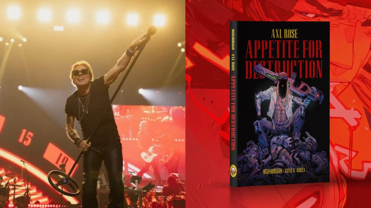 GUNS N' ROSES' AXL ROSE announces cyberpunk 'Appetite for