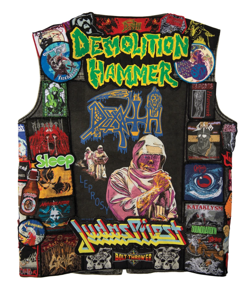 Battle Jackets: Photographer Peter Beste Explores the Art of the Metal Vest, image size:864x972
