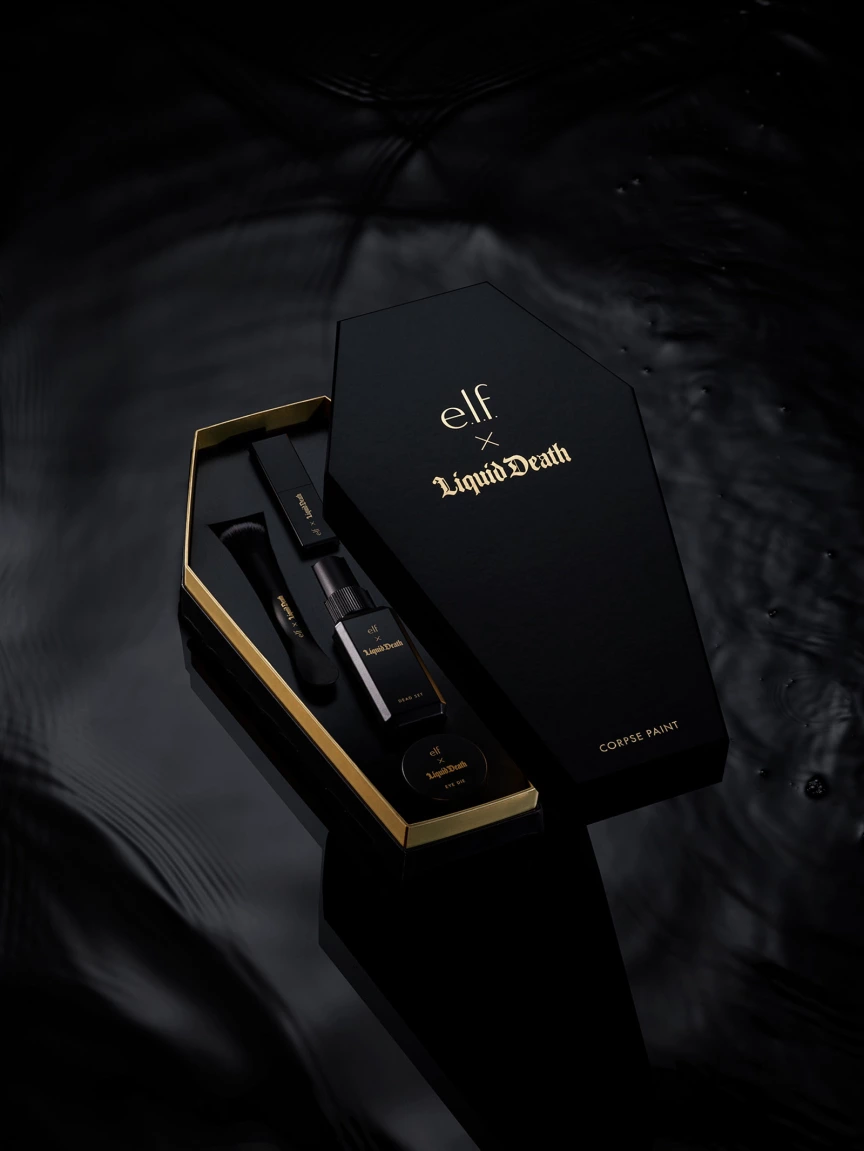liquid death e.l.f Corpse Paint by Liquid Death x e.l.f. Cosmetics