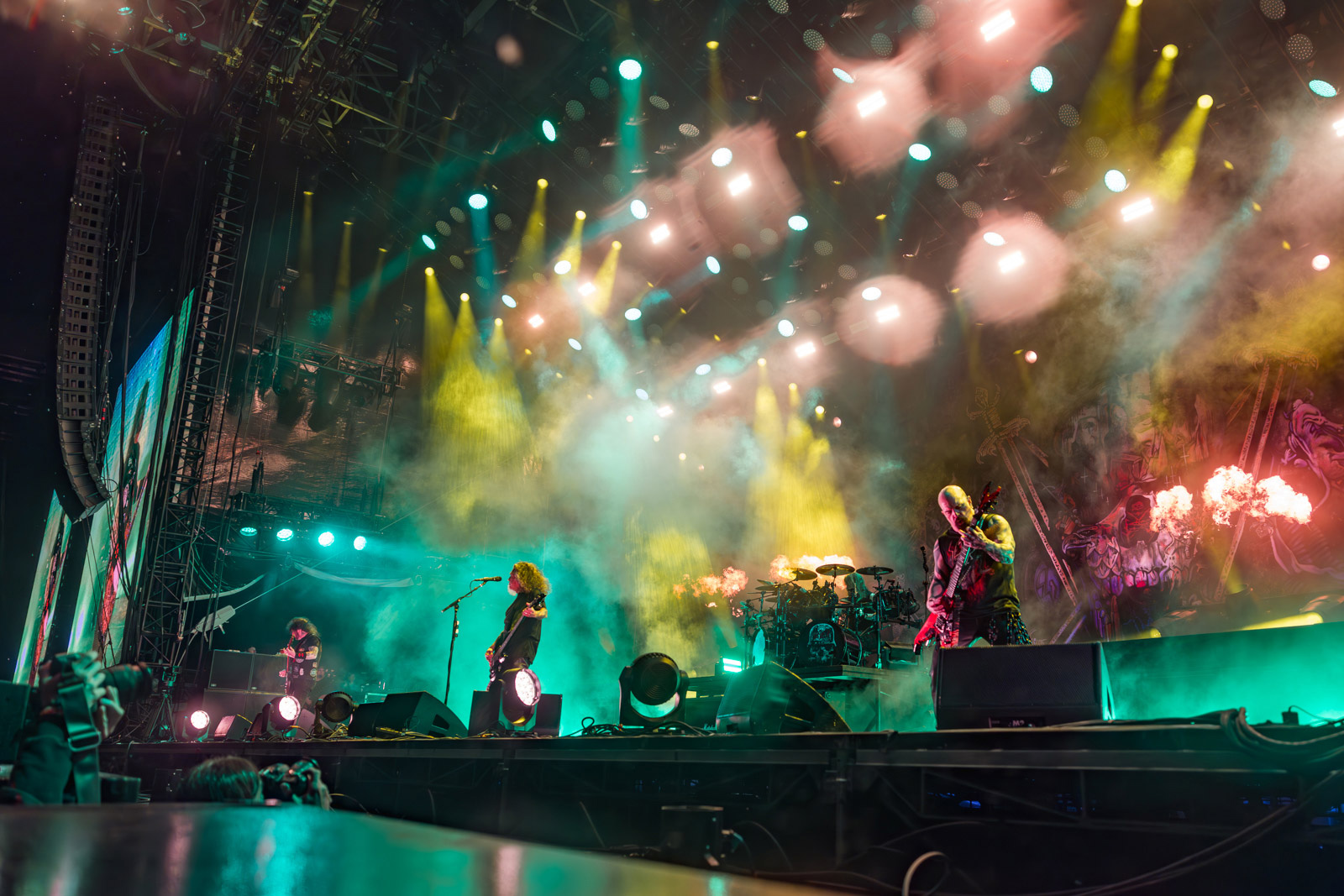 SLAYER's reunion kickoff show: See photos of Riot Fest performance