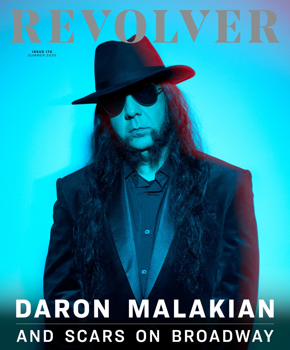 DARON MALAKIAN AND SCARS ON BROADWAY star on cover of Revolver's
